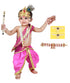 Raj Fancy Dresses Baby Krishna PINK Dress for Janmashtami