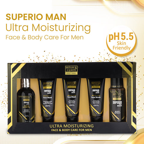 Bryan & Candy Superio Complete Face & Body Care Kit Pack Of 5