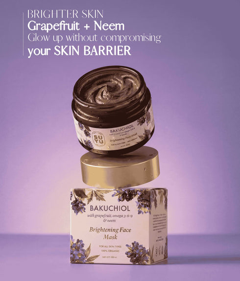 Suyu India Bakuchiol Brightening Face Mask