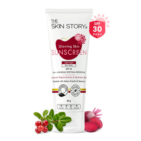 The Skin Story Glow Sunscreen SPF 30 PA++