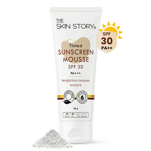 The Skin Story Tinted Sunscreen Mousse SPF 30
