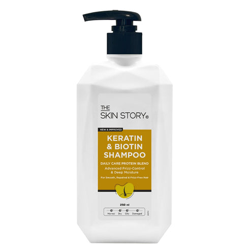The Skin Story Oil Control Keratin & Biotin Shampoo