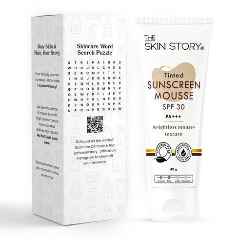 The Skin Story Tinted Sunscreen Mousse SPF 30