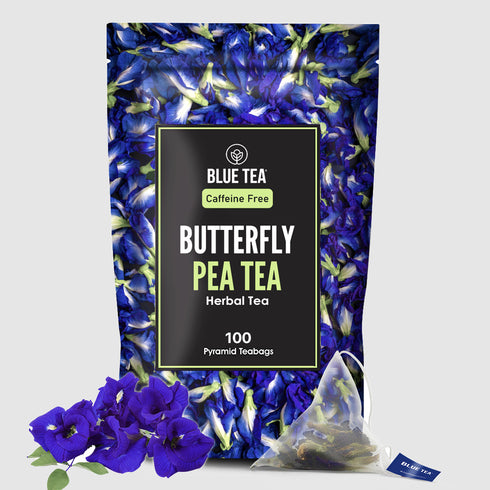 Blue Tea Butterfly Pea Flower Tea | 100 Teabags