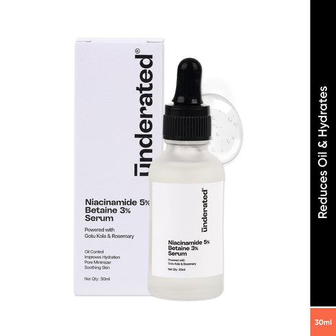 Underated Niacinamide 5% Betaine 3% Serum