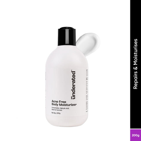 Underated Acne Free Body Moisturizer