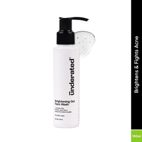 Underated Brightening Gel Face Wash