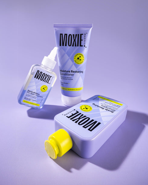 Moxie Beauty Scalp Essentials Trio 3-Step Routine