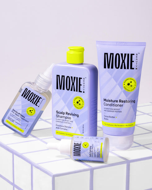 Moxie Beauty The ScalpSOS 4-Step Routine