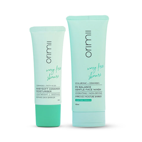 Orimii Skincare Cleanse & Calm Routine