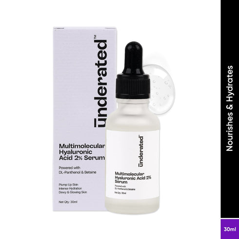Underated Multimolecular Hyaluronic Acid 2% Serum