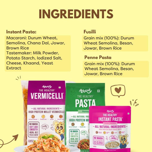 Troovy High Protein Pasta Combo