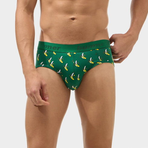 Bummer Cotton Stretch Brief - Bananza