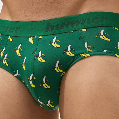 Bummer Cotton Stretch Brief - Bananza