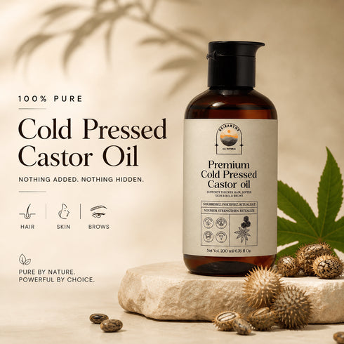 100% Cold Pressed Castor Oil