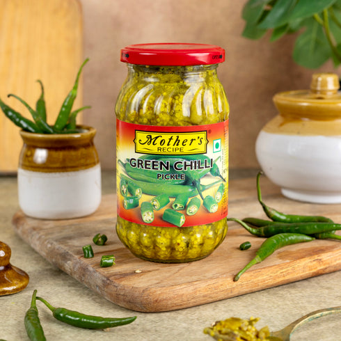 Mothers Recipe Pune Green Chilli Pickle