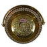 Brass Engraved Pooja Basket