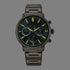 Titan Stellar Quartz Multifunction Green Dial Stainless Steel Strap Watch