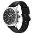 Titan Stellar Quartz Multifunction Black Dial Leather Strap Watch for Men
