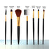 Colors Queen Colors Queen Fly Brush - Set of 7