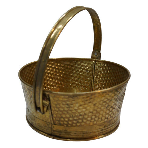 Brass Decorative Storage Basket