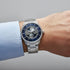 Titan Stellar Analog with Dual Silver Stainless Steel Strap Watch for Men
