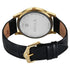 Titan Karishma Festive Analog with Silver Dial Black Leather Strap Watch for Men