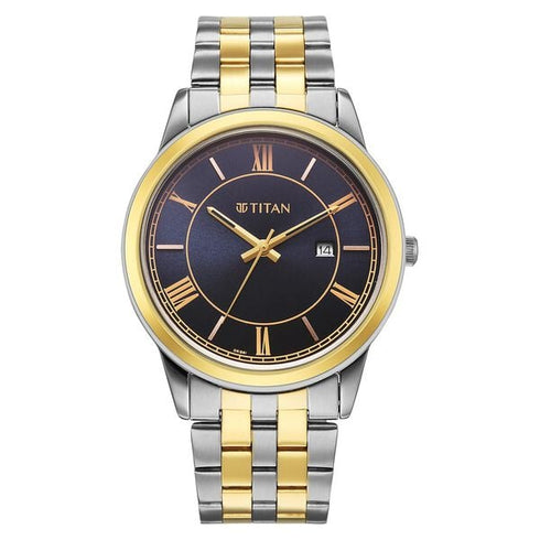Titan Karishma Festive Analog with Stainless Steel Strap Watch for Men