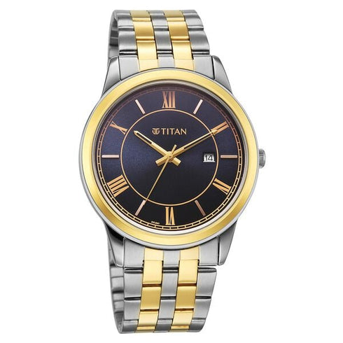 Titan Karishma Festive Analog with Stainless Steel Strap Watch for Men