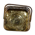 Brass Square Engraved Pooja Basket