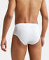 Jockey Cotton Rib Solid Brief with StayFresh Treatment | White | Pack of 2