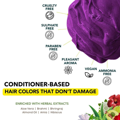 Paradyes Amethyst Plum Semi-Permanent Hair Color