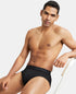 Jockey Cotton Solid Brief with Stay Fresh Treatment | Black | Pack of 2