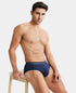 Jockey Cotton Solid Brief with Stay Fresh Treatment | Deep Navy