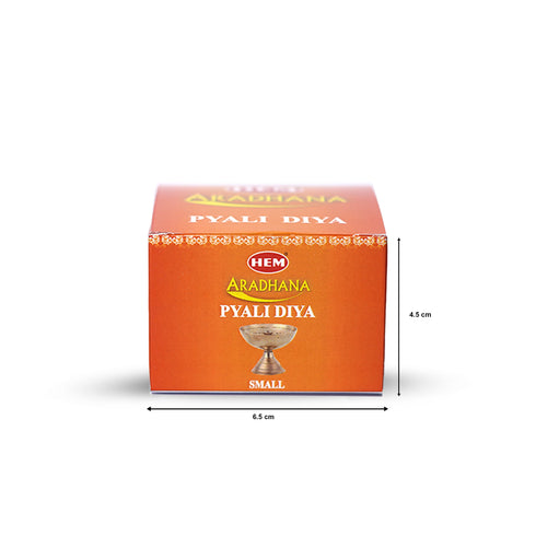 HEM Aradhana Pyali Small Brass Diya