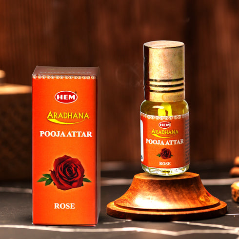 HEM Aradhana Rose Pooja Attar