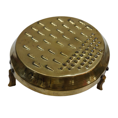 Brass Footed Grater
