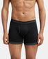 Jockey Cotton Rib Solid Boxer Brief Pack | Black Combo