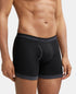 Jockey Cotton Rib Solid Boxer Brief Pack | Black Combo