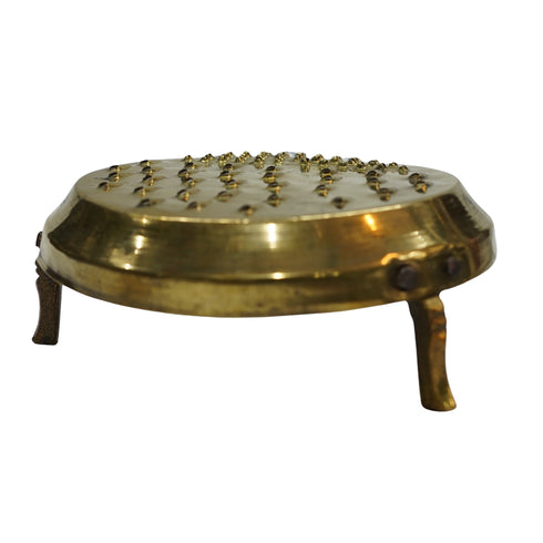 Brass Footed Grater