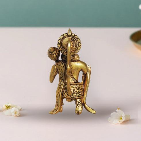 Brass Hanuman Ji God Idol Statue 0.52Kg