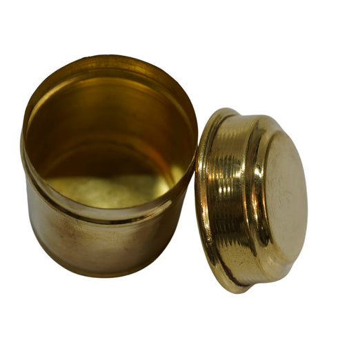 Brass Small Dabbi Box Set of 4