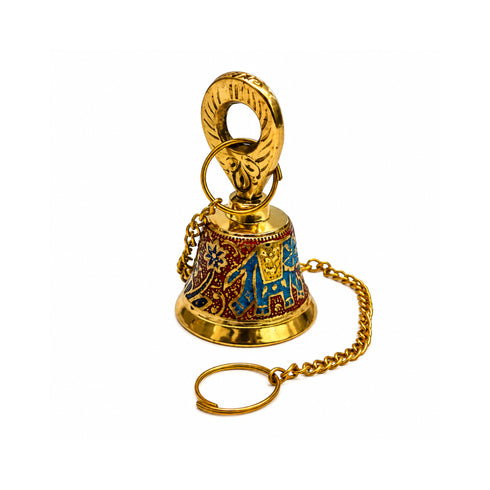 Colorful Design Brass Bell 128g