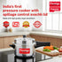 Prestige 4 Litre Aluminium Popular Svachh Outer Lid Pressure Cooker 4 L