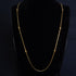 22 Carat Gold Beads Chain For Mangalsutra 21.06g by Mahita Collections
