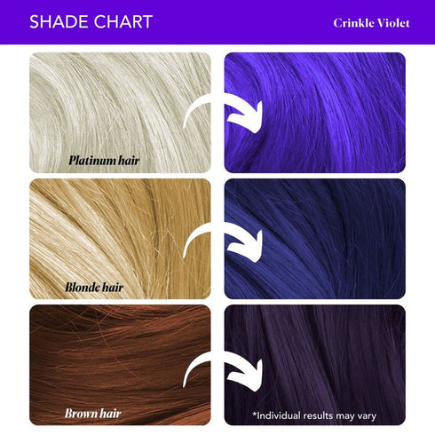 Paradyes Crinkle Violet + Lighten Up! Bleach Pack