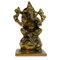 Brass Lord Ganesh Decorative Murti Statue 747g