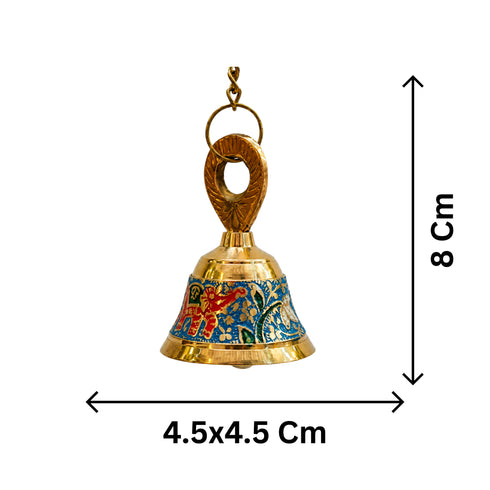 Colorful Design Brass Bell 128g