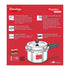 Prestige Popular Svachh Virgin Aluminium Spillage Control Pressure Cooker Silver 1.5 L