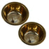 Brass Prasadam Bowl Set of 2